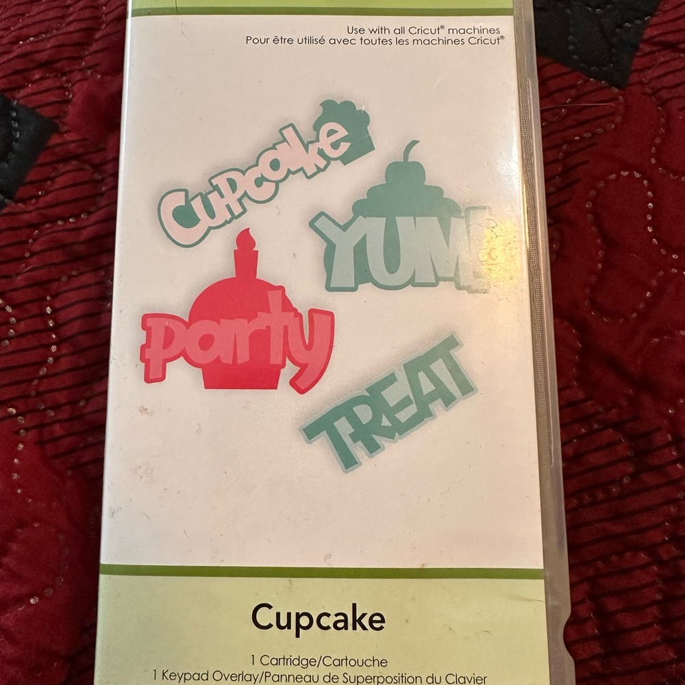 Cricut Cupcake Cartridge - Multicolor